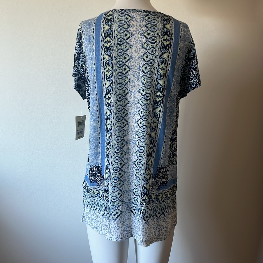 Lucky Brand bohemian Top Size M New With Tag - Picture 4 of 10